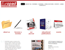 Tablet Screenshot of europad.org